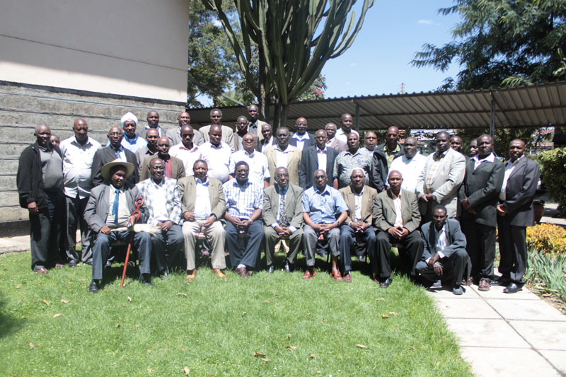 The GEMA leaders who met at Nakuru