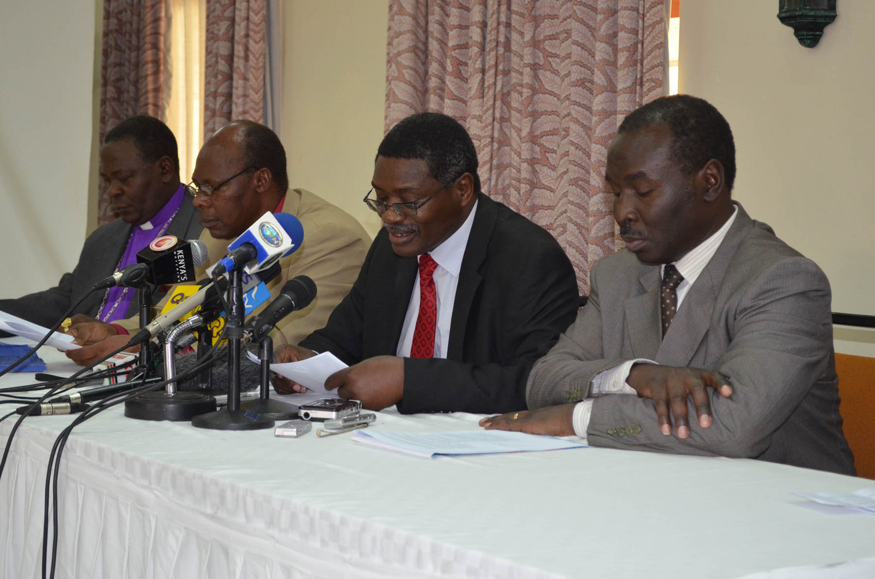 The GS reads the Press Statement issued by the Programme Committee The GS reads the Press Statement issued by the Programme Committee