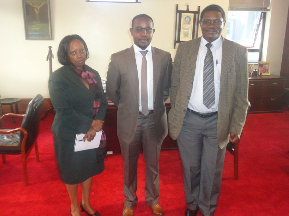 Susie Ibutu, Dr. Patrick Gitonga and Reverend Canon Peter Karanja Susie Ibutu, Dr. Patrick Gitonga and Reverend Canon Peter Karanja